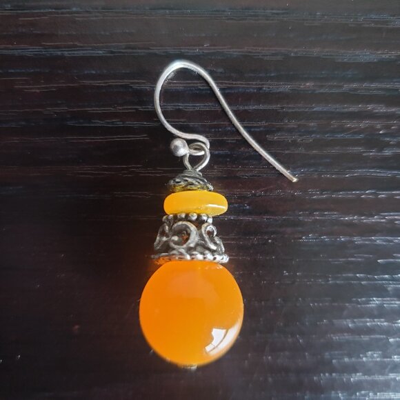 Lot 3 Pairs of Vintage Earrings Clip On and Pierced - Picture 10 of 10